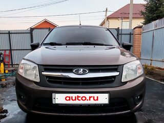 2016 Lada (ВАЗ) Granta I, коричневый, 505000 рублей, вид 4