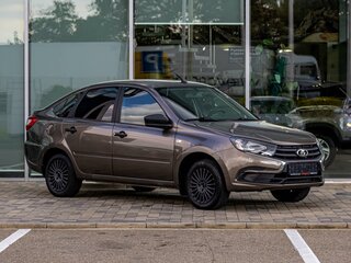 2019 Lada (ВАЗ) Granta I Рестайлинг, коричневый, 725000 рублей, вид 3