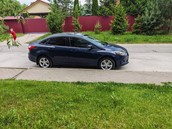 2014 Ford Focus III, синий, 950000 рублей - вид 7