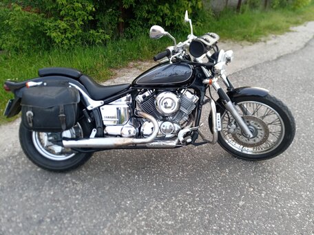 1996 Yamaha XVS400 Drag Star, чёрный, 300000 рублей, вид 3