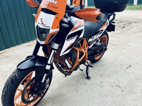 2013 KTM 690 Duke R, оранжевый, 500000 рублей, вид 2