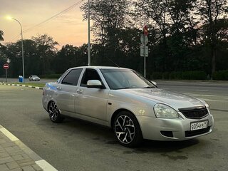2013 Lada (ВАЗ) Priora I, серебристый, 470000 рублей, вид 3