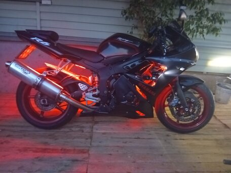 2004 Yamaha YZF-R6, чёрный, 500000 рублей, вид 3