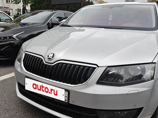 2014 Skoda Octavia III (A7), серебристый, 1190000 рублей, вид 3