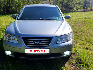 2008 Hyundai Sonata V (NF) Рестайлинг, серый, 750000 рублей, вид 3