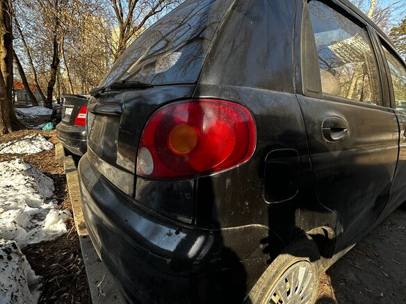 2009 Daewoo Matiz I Рестайлинг, чёрный, 80000 рублей - вид 6