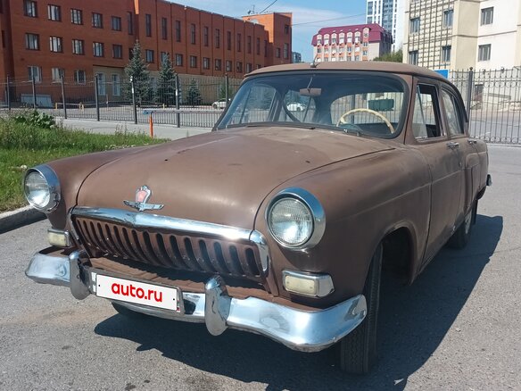 1960 ГАЗ 21 «Волга» 21В, коричневый, 600000 рублей