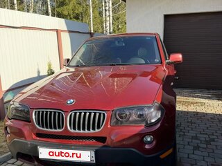 2009 BMW X3 20d I (E83) Рестайлинг, красный, 910000 рублей, вид 2