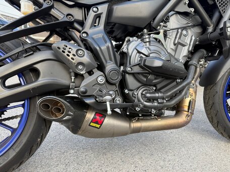 2023 Yamaha MT-07 (FZ-07), синий, 925000 рублей, вид 5