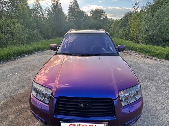 2006 Subaru Forester II Рестайлинг, пурпурный, 1000000 рублей