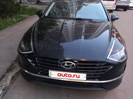 2020 Hyundai Sonata VIII (DN8), чёрный, 2500000 рублей, вид 1