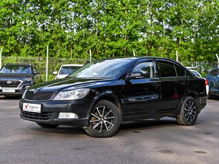2012 Skoda Octavia II (A5) Рестайлинг, чёрный, 588000 рублей, вид 1