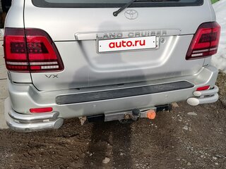 2006 Toyota Land Cruiser 100 Series Рестайлинг 2, серебристый, 2265000 рублей, вид 4