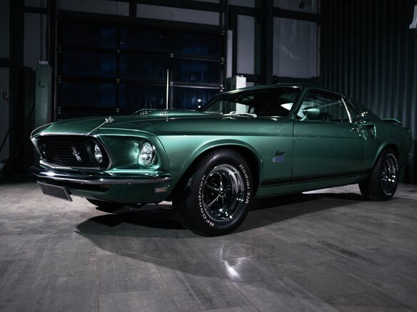 1968 Ford Mustang I, зелёный, 26500000 рублей - вид 7