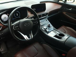 2022 Hyundai Santa Fe IV Рестайлинг, серебристый, 3540000 рублей, вид 5