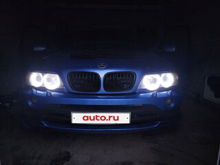 2002 BMW X5 4.6is I (E53), синий, 790000 рублей, вид 3