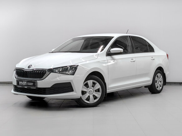 2021 Skoda Rapid II, белый