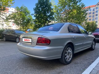 2002 Hyundai Sonata IV (EF) Рестайлинг, серебристый, 360000 рублей, вид 5