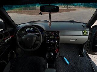 2007 Lada (ВАЗ) Priora I, зелёный, 250000 рублей, вид 4