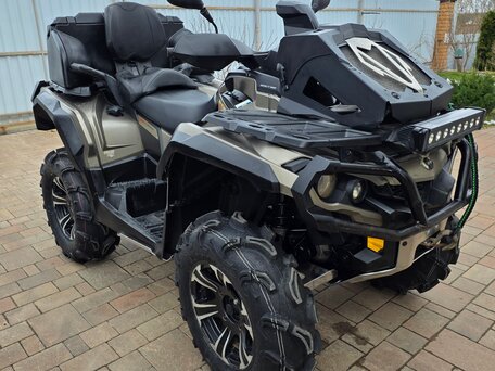 2015 BRP Can-Am Outlander MAX 1000R LTD, серый, 1250000 рублей, вид 3