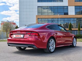 2014 Audi A7 I (4G) Рестайлинг, красный, 2399000 рублей, вид 4
