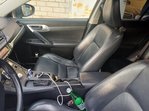 2011 Lexus CT 200h I, золотистый, 1450000 рублей - вид 6