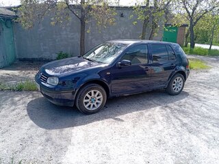 1999 Volkswagen Golf IV, синий, 500000 рублей, вид 2