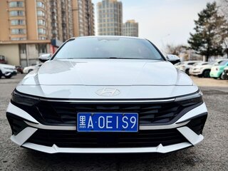 2023 Hyundai Elantra N Line VII (CN7) Рестайлинг, белый, 1740000 рублей, вид 2