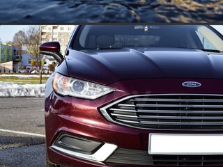 2018 Ford Fusion (North America) II Рестайлинг, красный, 1100000 рублей, вид 1