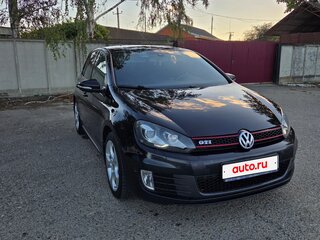 2011 Volkswagen Golf GTI VI, чёрный, 1450000 рублей, вид 1