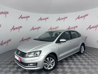 2017 Volkswagen Polo V Рестайлинг, серебристый, 1249000 рублей, вид 1