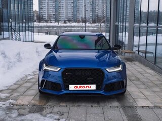 2015 Audi RS 6 III (C7) Рестайлинг, синий, 6600000 рублей, вид 1