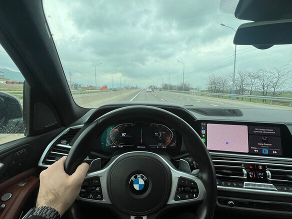 2019 BMW X7 30d I (G07), серый, 6100000 рублей - вид 15