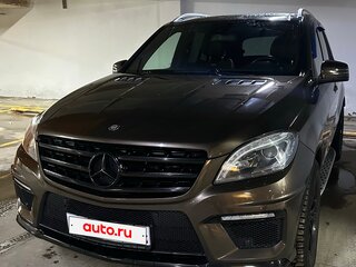 2012 Mercedes-Benz M-Класс AMG 63 AMG III (W166), коричневый, 2600000 рублей, вид 1