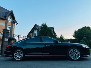 2021 Audi A8 Long 55 TFSI IV (D5), чёрный, 6300000 рублей, вид 3