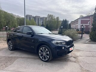 2018 BMW X6 40d II (F16), чёрный, 5000000 рублей, вид 3