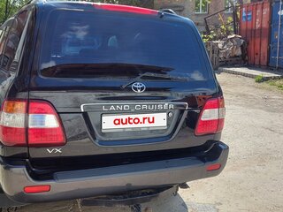 2006 Toyota Land Cruiser 100 Series Рестайлинг 2, чёрный, 2500000 рублей, вид 4