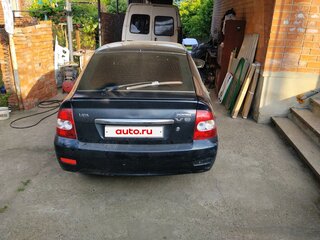 2008 Lada (ВАЗ) Priora I, чёрный, 200000 рублей, вид 2