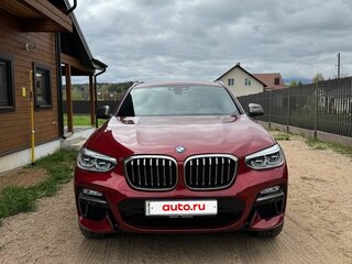2019 BMW X4 M40d II (G02), красный, 6100000 рублей, вид 3