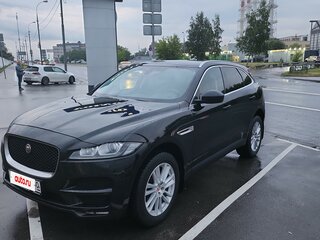 2018 Jaguar F-Pace I, чёрный, 2200000 рублей, вид 1