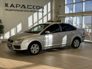 2007 Ford Focus II, серебристый, 370000 рублей, вид 1
