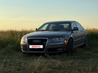 2009 Audi A8 Long II (D3) Рестайлинг 2, серый, 800000 рублей, вид 2