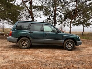 1998 Subaru Forester I, зелёный, 390000 рублей, вид 4