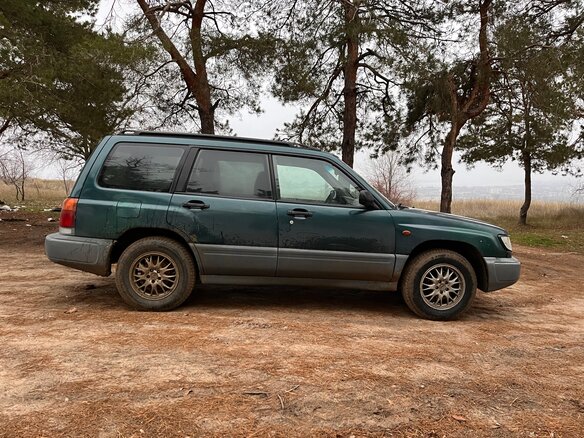 1998 Subaru Forester I, зелёный, 390000 рублей - вид 3