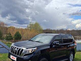 2015 Toyota Land Cruiser Prado 150 Series Рестайлинг 1, чёрный, 3850000 рублей, вид 2