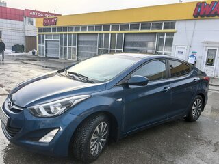 2014 Hyundai Elantra V (MD) Рестайлинг, синий, 1000000 рублей, вид 1
