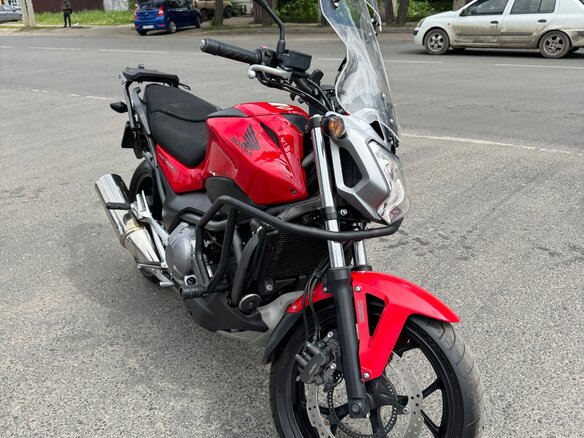 2013 Honda NC 700S, красный, 580000 рублей
