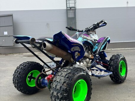 2008 Yamaha Raptor YFM700, синий, 550000 рублей, вид 3