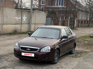 2008 Lada (ВАЗ) Priora I, пурпурный, 350000 рублей, вид 1