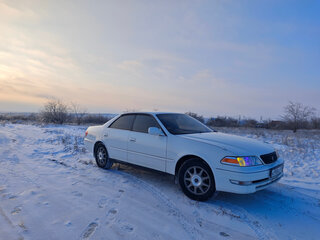 1999 Toyota Mark II VIII (X100), белый, 600000 рублей, вид 3